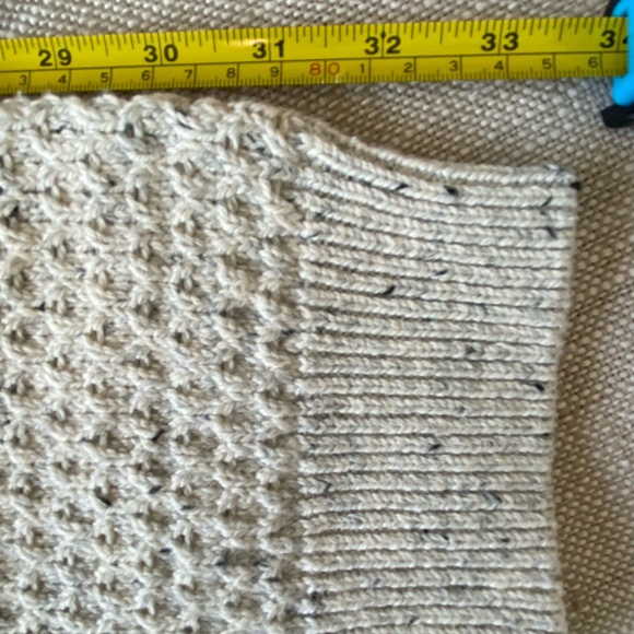 Wind River Oatmeal Fleck Cotton Blend Knit Cabin Country Crew Neck Sweater- 2XL - Picture 15 of 16